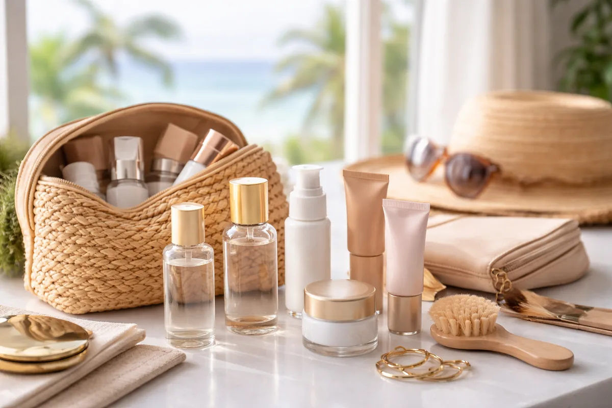 L'art de choisir ses cosmétiques en voyage