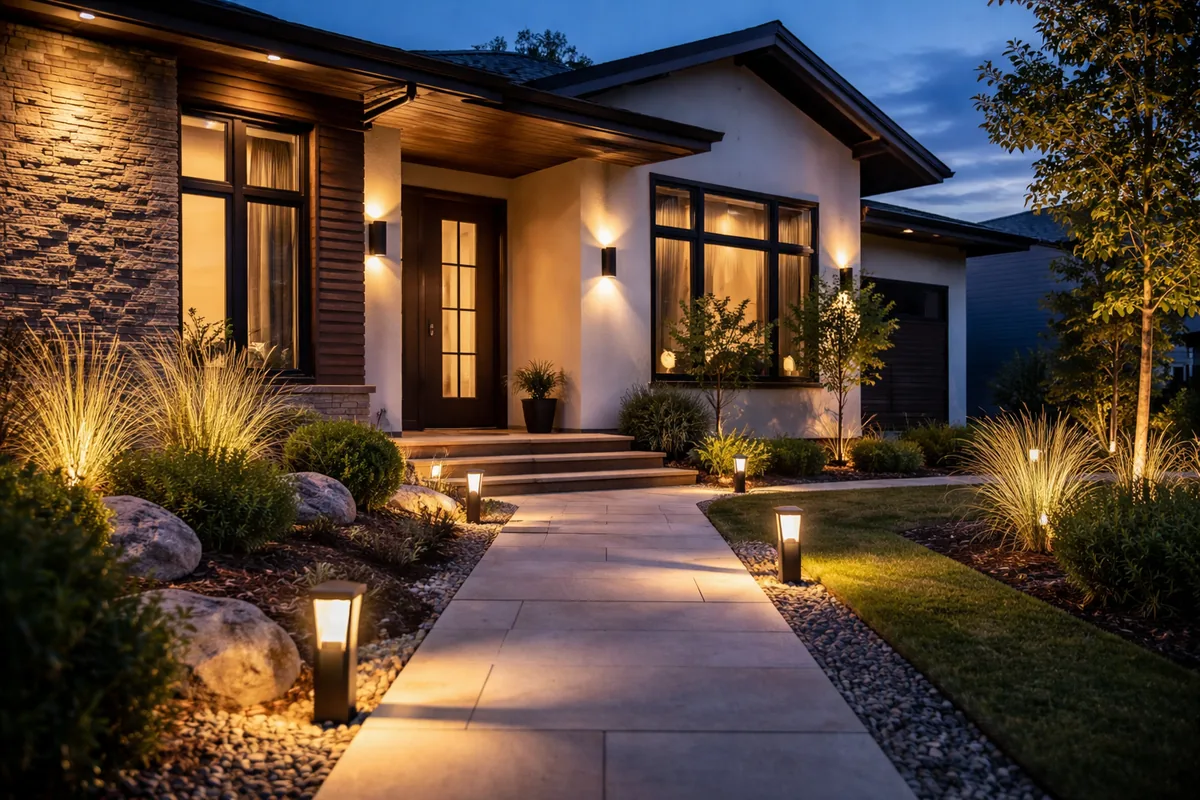 Comment choisir l'éclairage extérieur pour une maison neuve