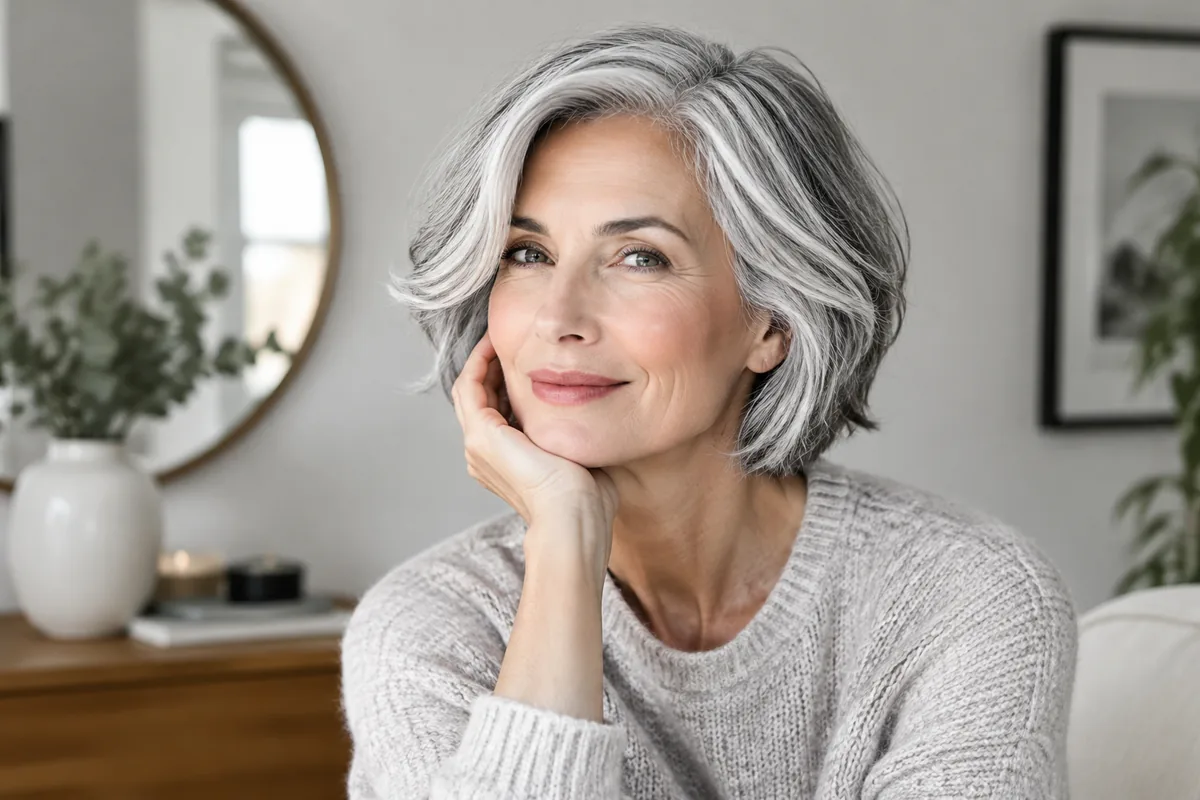 Comment choisir une coiffure pour mettre en valeur ses cheveux gris naturels ?