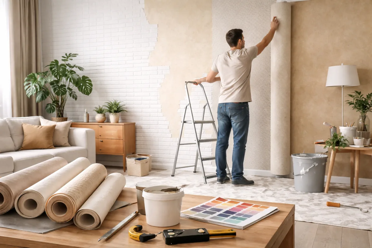 Comment choisir le bon revêtement mural pour une rénovation intérieure